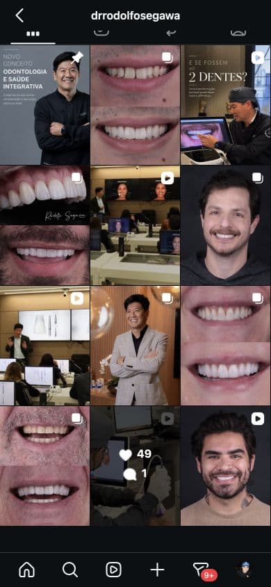 Posts do Instagram de Dr. Rodolfo Segawa
